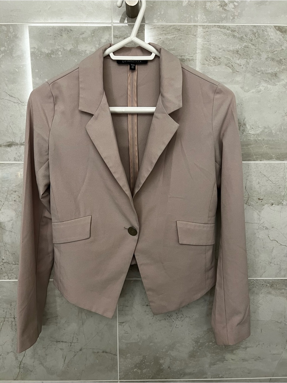 Dynamite Blazer in Dusty Mauve Pink